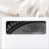 Eiffel Tower Rücksendeadressen-Aufkleber (Insitu)