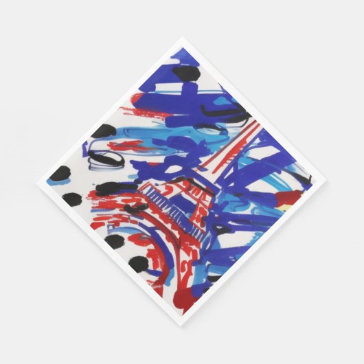 Eiffel Tower Serviette (Ecke)