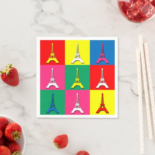 Eiffel Tower Serviette (Beispiel)