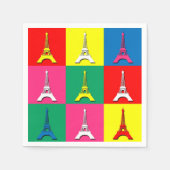 Eiffel Tower Serviette (Vorderseite)
