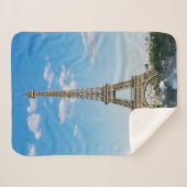 Eiffel Tower Sherpa Fleece Blanket Sherpadecke (Vorderseite (Horizontal))