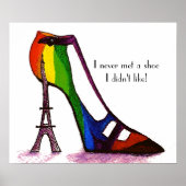 Eiffel Tower Showposter Poster (Vorne)