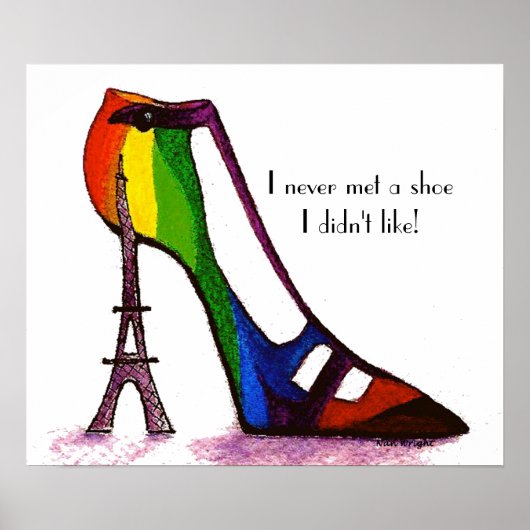 Eiffel Tower Showposter Poster (Vorne)