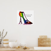 Eiffel Tower Showposter Poster (Küche)