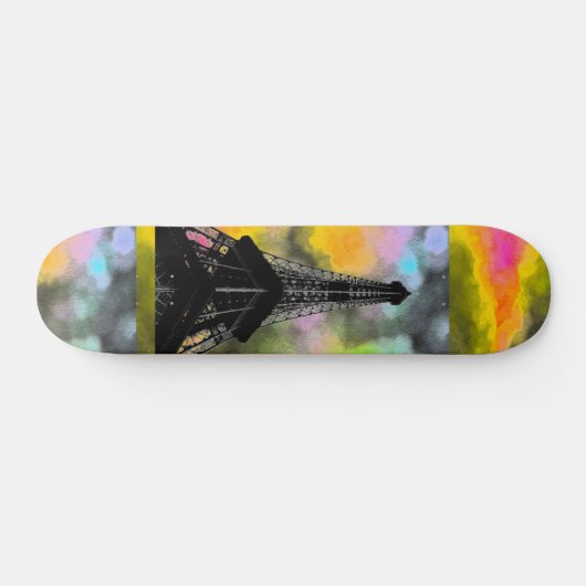 Eiffel Tower Skateboard (Horizontal)