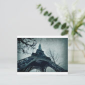 eiffel tower souvenirs postkarte (Stehend Vorderseite)