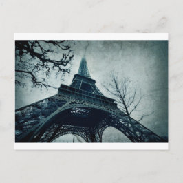 eiffel tower souvenirs postkarte
