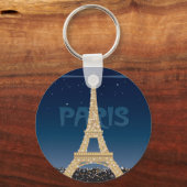Eiffel Tower Sparkle Schlüsselkette Schlüsselanhänger (Vorderseite)