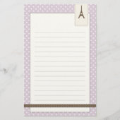 Eiffel Tower Stationery Briefpapier (Vorderseite)
