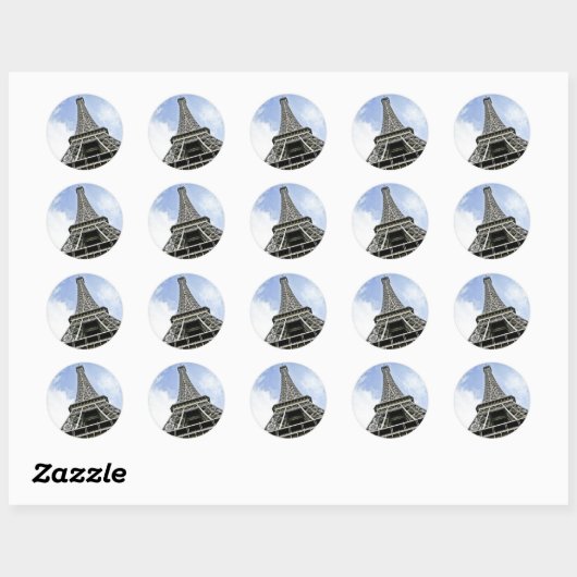 Eiffel Tower Stickers (Blatt)