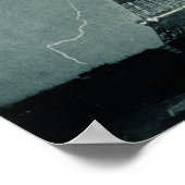 Eiffel Tower Struck Poster (Ecke)