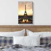 Eiffel Tower Sunrise Leinwanddruck (Insitu (Schlafzimmer))