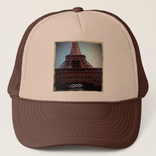 Eiffel Tower Truckerkappe (Vorderseite)