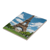 Eiffel Tower View from Champ de Mars Public Park Fliese (Seite)