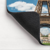 Eiffel Tower View from Champ de Mars Public Park Mousepad (Ecke)
