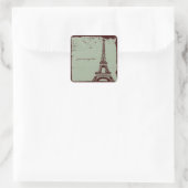 Eiffel Tower Wedding Stickers (Tasche)
