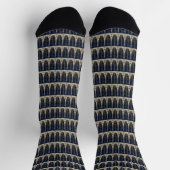 Eiffel Towers Crew Socken (Oben)