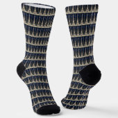 Eiffel Towers Crew Socken (Gewinkelt)