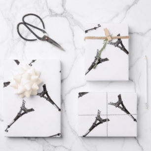 Eiffel Towers Geschenkpapier Set