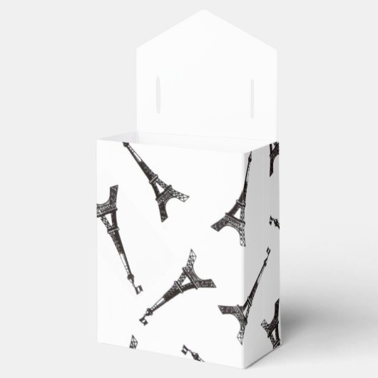 Eiffel Towers Geschenkschachtel (Geöffnet)