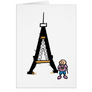Eiffel-Turm-Cartoon