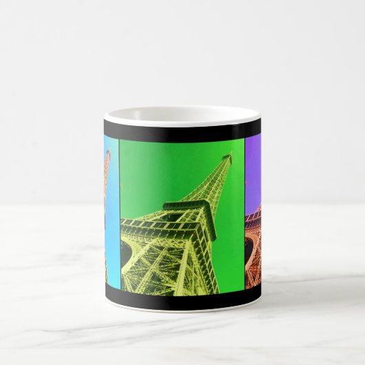 Eiffel-Turm Colorized Kaffee-Tasse Kaffeetasse (Mittel)