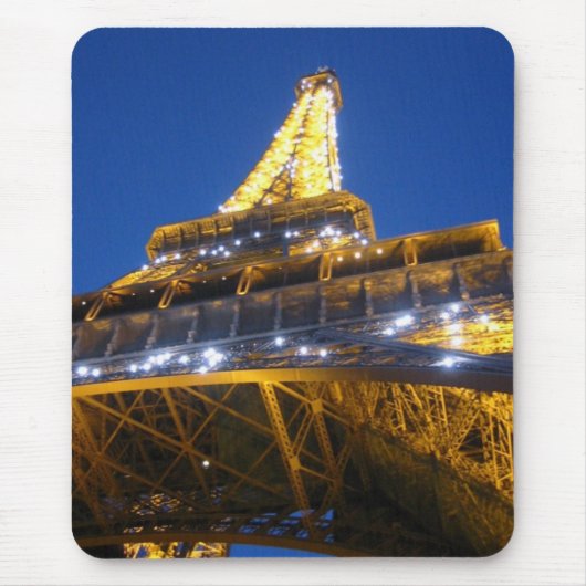 Eiffel-Turm herauf nahes - besonders angefertigt Mousepad (Vorne)