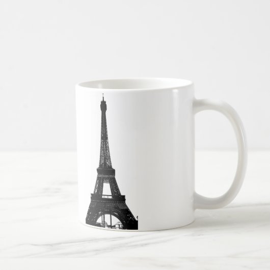 Eiffel-Turm-Kaffee-Tasse Kaffeetasse (Rechts)