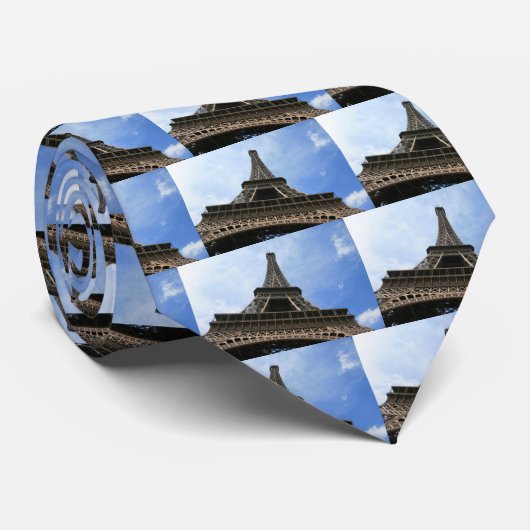 Eiffel-Turm-Krawatte Krawatte (Gerollt)
