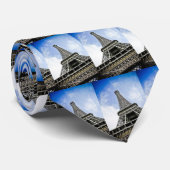 Eiffel-Turm-Krawatte Krawatte (Gerollt)