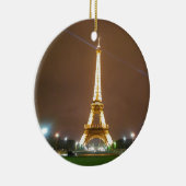 Eiffel-Turm Paris Frankreich - Frühjahr-Abend Keramikornament (Rechts)
