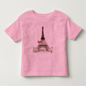 Eiffel Turm-Paris Kleinkind T-shirt (Vorderseite)