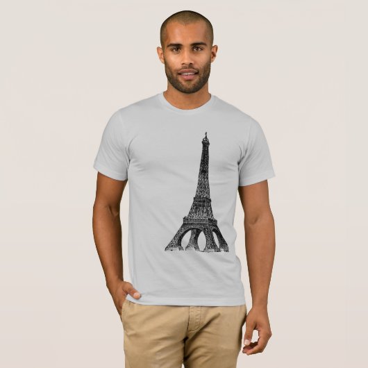 Eiffel-Turm-T - Shirt (Vorne ganz)