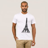 Eiffel-Turm-T - Shirt (Vorne ganz)