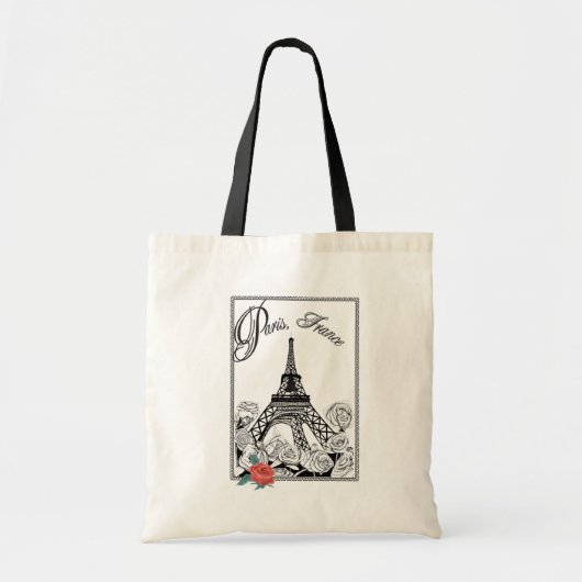 Eiffel-Turm-Taschen-Tasche Tragetasche (Vorne)