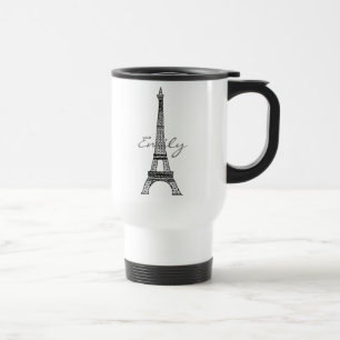 Eiffel-Turm-Tasse Reisebecher