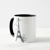 Eiffel-Turm-Tasse Tasse (Vorderseite Links)