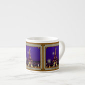 Eiffel-Turmespresso-Tasse Espressotasse (Vorderseite Rechts)