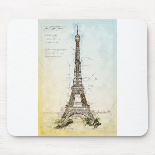 EiffelTower Mousepad (Vorne)
