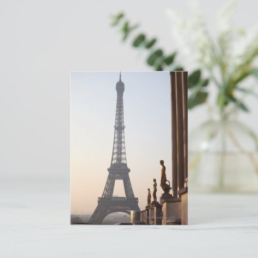 Eiffelturm 3 postkarte (Stehend Vorderseite)