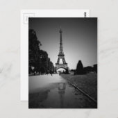 Eiffelturm 3 postkarte (Vorne/Hinten)