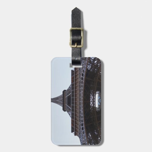 Eiffelturm 4 gepäckanhänger (Vorderseite vertikal)