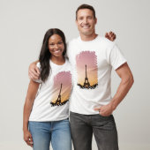 Eiffelturm 5 T-Shirt (Unisex)