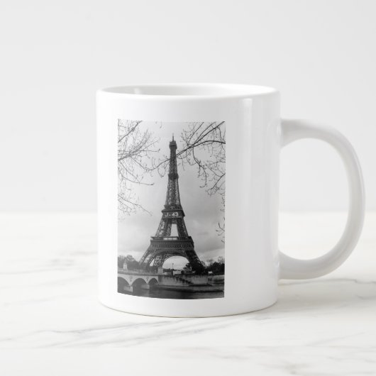 Eiffelturm 7 Jumbo-Tasse (Rechts)