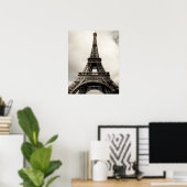 Eiffelturm 8 poster (Heimbüro)
