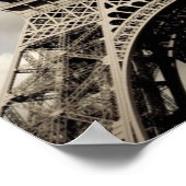 Eiffelturm 8 poster (Ecke)
