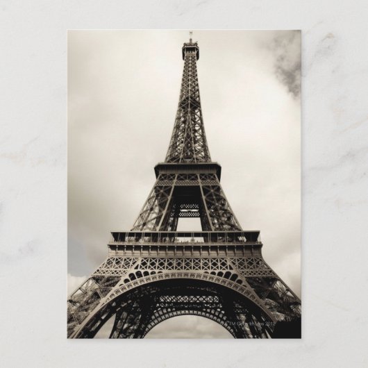 Eiffelturm 8 postkarte (Vorderseite)