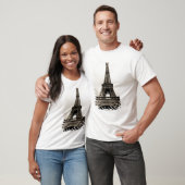 Eiffelturm 8 T-Shirt (Unisex)