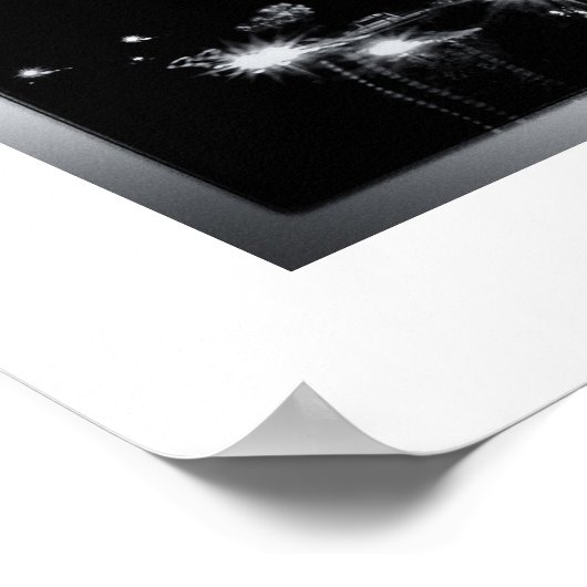 Eiffelturm - Alter Ego, Surreal Art/Paris Poster (Ecke)