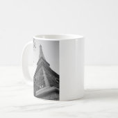 Eiffelturm b/w kaffeetasse (Vorderseite Links)